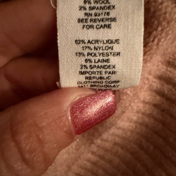 For The Republic Blush Crew Neck Sweater - Picture 7 of 10